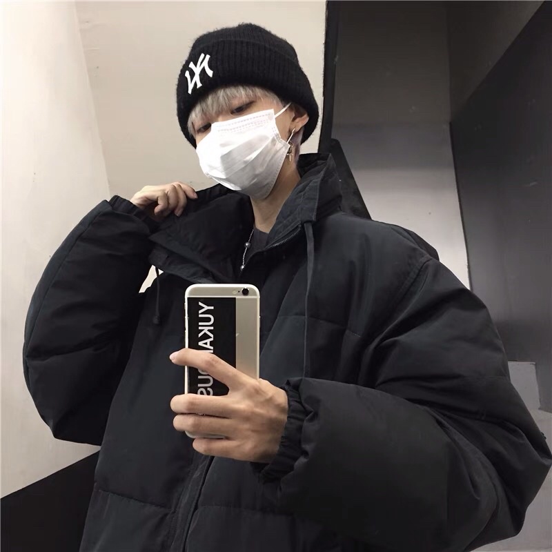 Áo phao béo nam nữ gấu bo chun