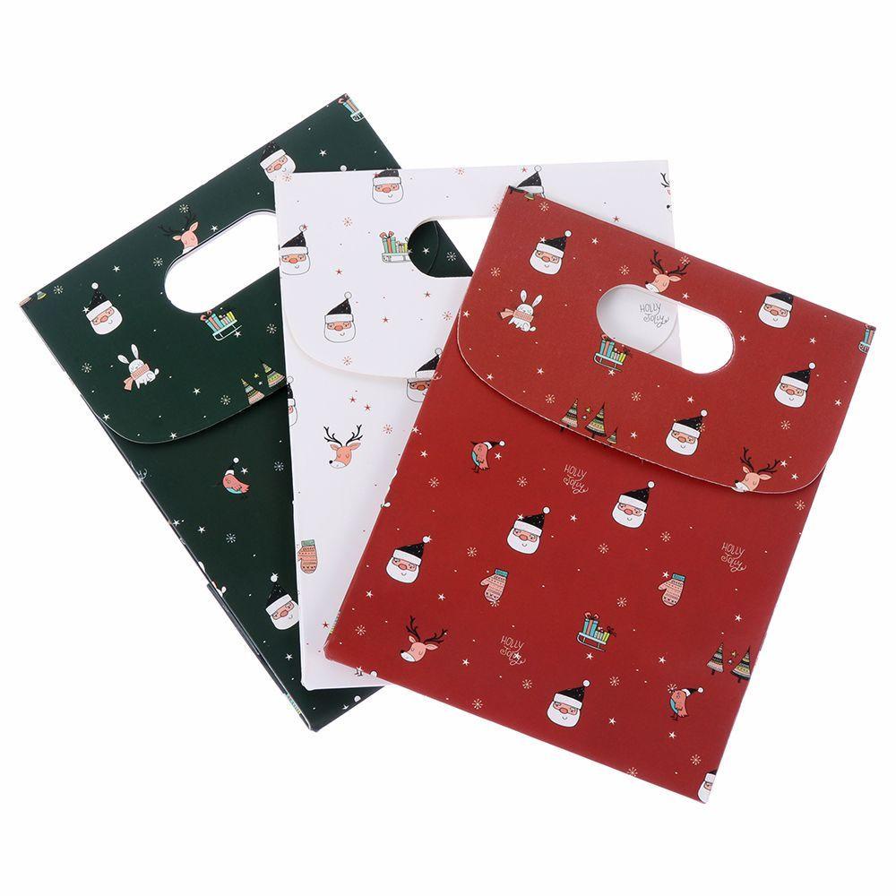 Túi Đựng Bánh Quy Hình Tuần Lộc / Ông Già Noel / Tuần Lộc