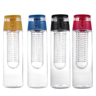 Bình đựng nước 800ml bằng nhựa có ngăn lọc tiện dụng
