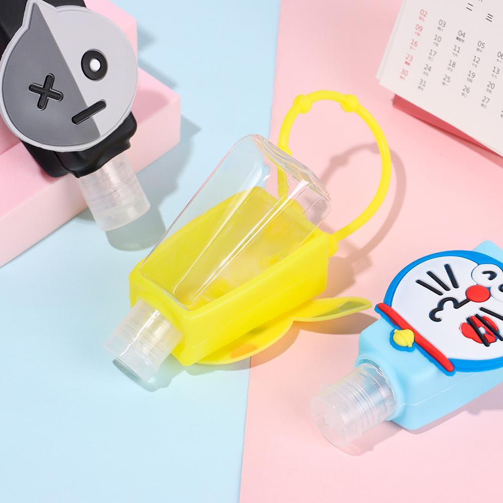 Lọ Rỗng Đựng Nước Rửa Tay 30ML Kèm Móc Khóa Tiện Lợi