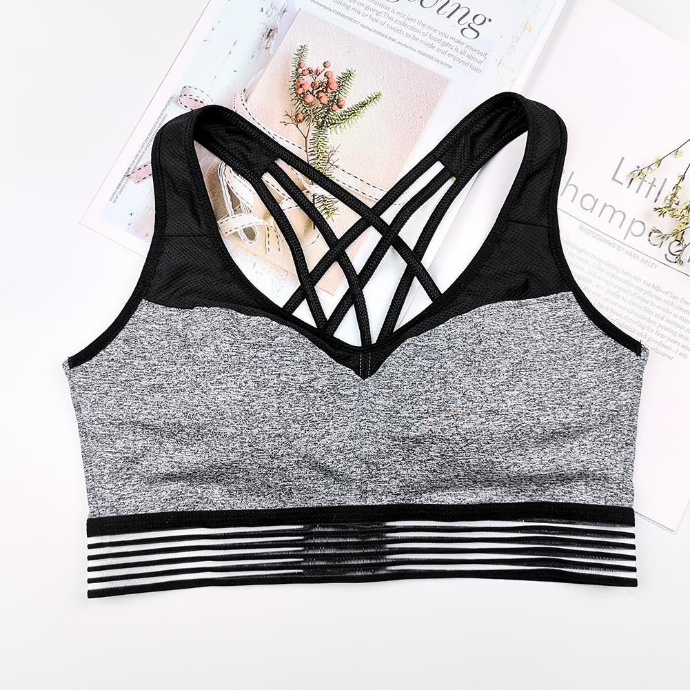 Áo bra cho nữ tập yoga tập thể dục gym bra thể thao chống sốc nâng đỡ tốt-168-OXUI8