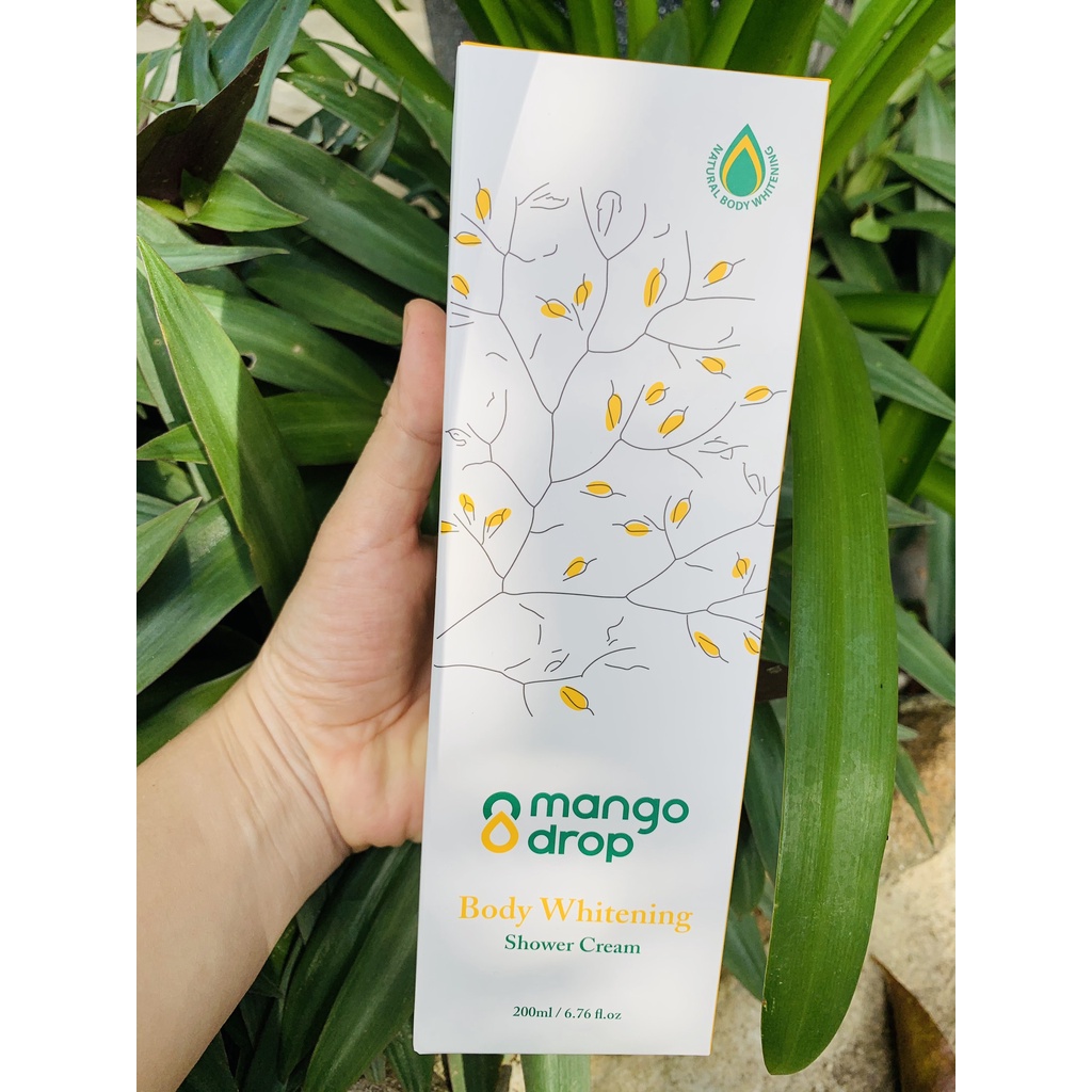 Kem tắm dưỡng trắng cơ thể Mango Drop Body Whitening Shower Cream 200ml | BigBuy360 - bigbuy360.vn