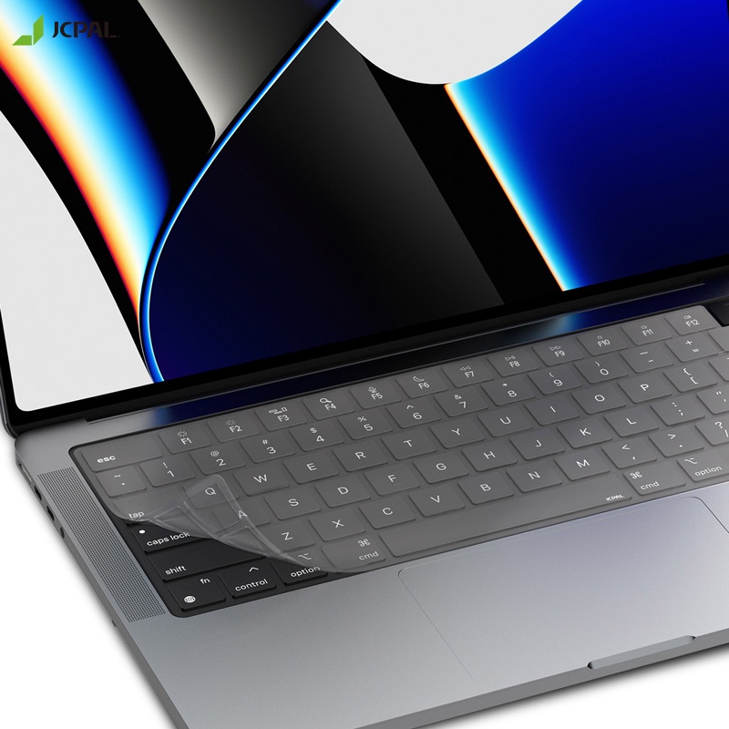 Phủ phím JCPAL FITSKIN trong suốt cho Macbook Pro m1 m2 14inch/16 inch Mac Air m2 m1 mac pro 2019 tại Nguyễn Gia group