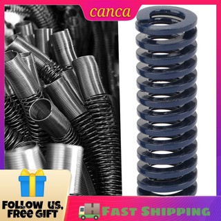 Cancanshop 2 Chiếc OD 10 Mm ID 5 Mm Độ Chính Xác Cao Thép Nhẹ Tải Chết Lò Xo Màu Xanh Nén Khuôn Lò Xo