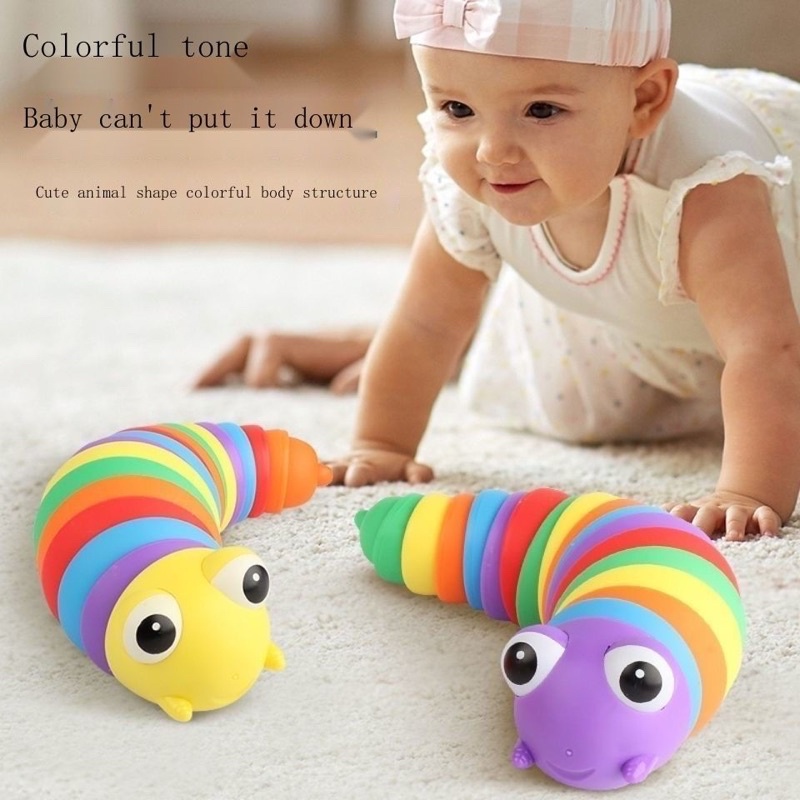 Đồ chơi xả stress sâu ốc sên khớp nối vặn xoắn độc đáo