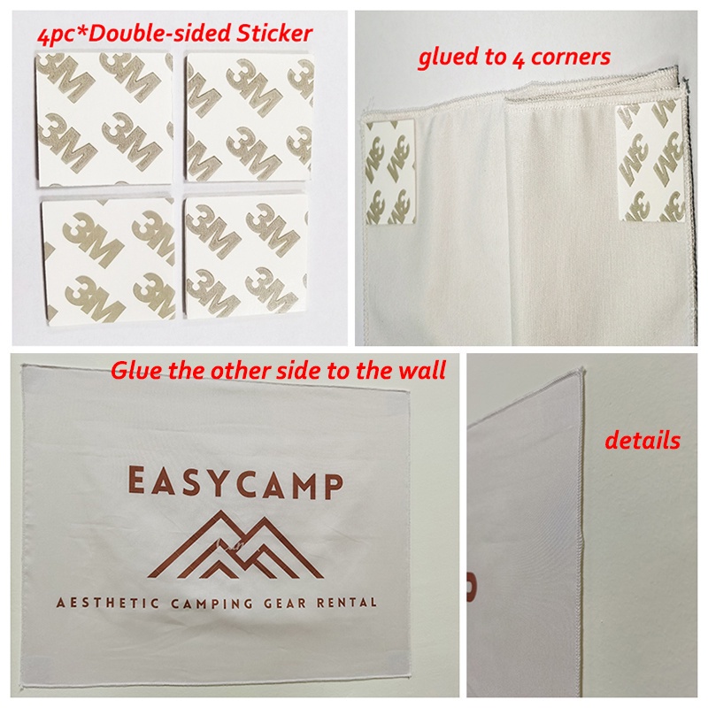 Thảm Treo Tường Bằng Polyester Kèm Kẹp Độc Đáo Trang Trí Nhà Cửa