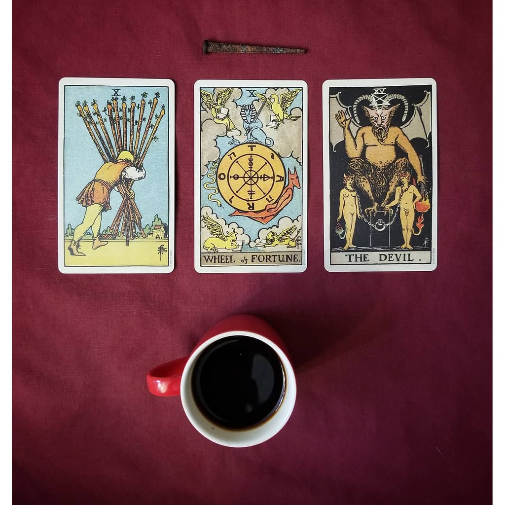 Bài Tarot Smith Waite chất lượng cao Tặng túi Đựng Bài Và Thảm Tarot