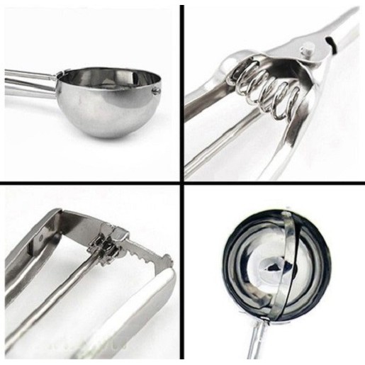 Muỗng múc kem inox