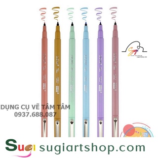 Bút LePen Flex Đầu Brush Marvy 4800 [ Sugi Art Shop ]