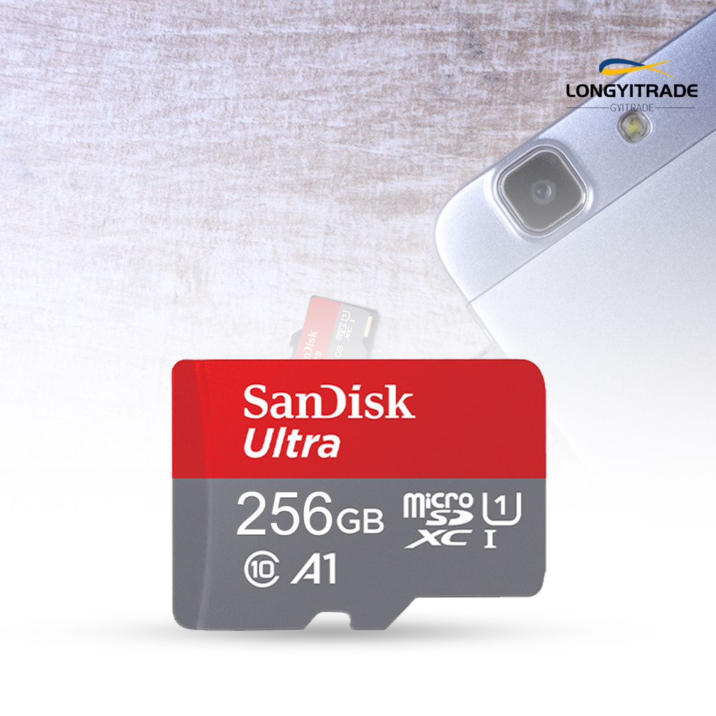 SANDISK Thẻ Nhớ 64gb / 128gb / 256gb / 512gb Tf / Sd Cho Máy Ảnh