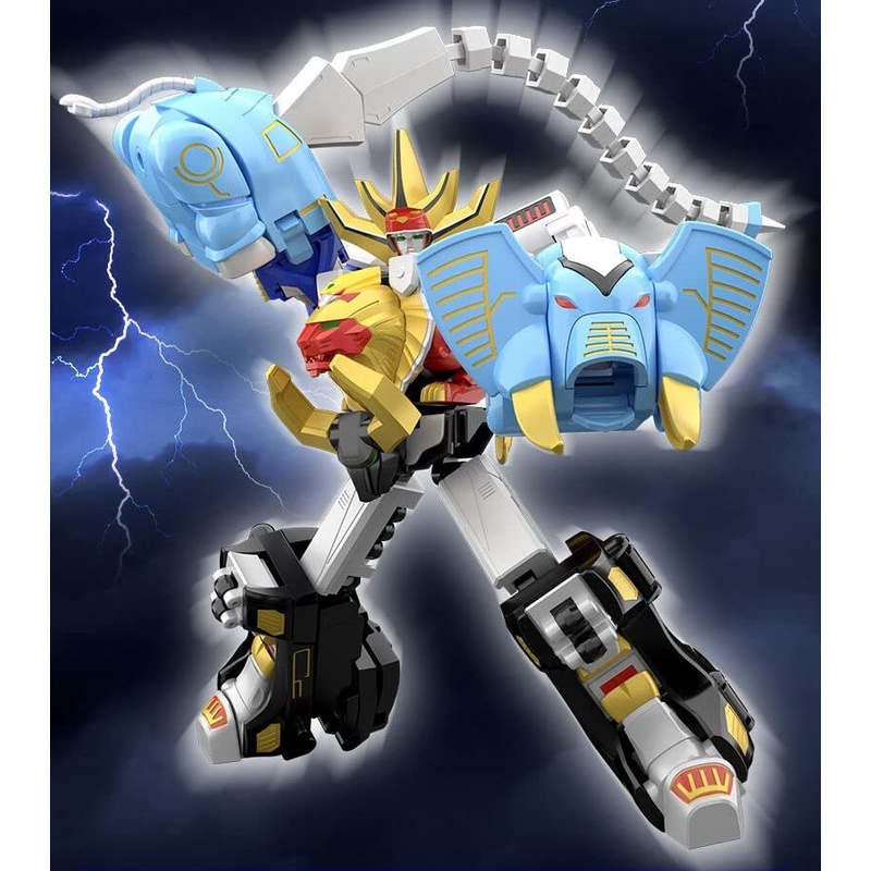 Mô hình đồ chơi chính hãng Bandai SMP Hyakujuu Gattai Gao Big Lion & Gao Elephant - Hyakujuu Sentai Gaoranger