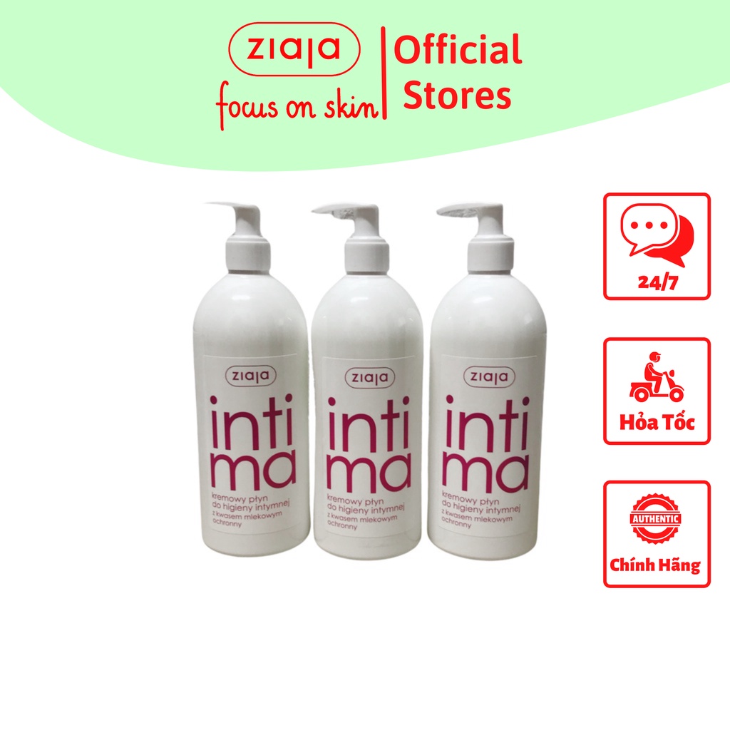 Dung Dịch Vệ Sinh Phụ Nữ Intima Hồng Bổ Sung Axit Lactic Giảm Viêm Nhẹ - Hàng Nội Địa Full Bill 500ml- Ale hehe