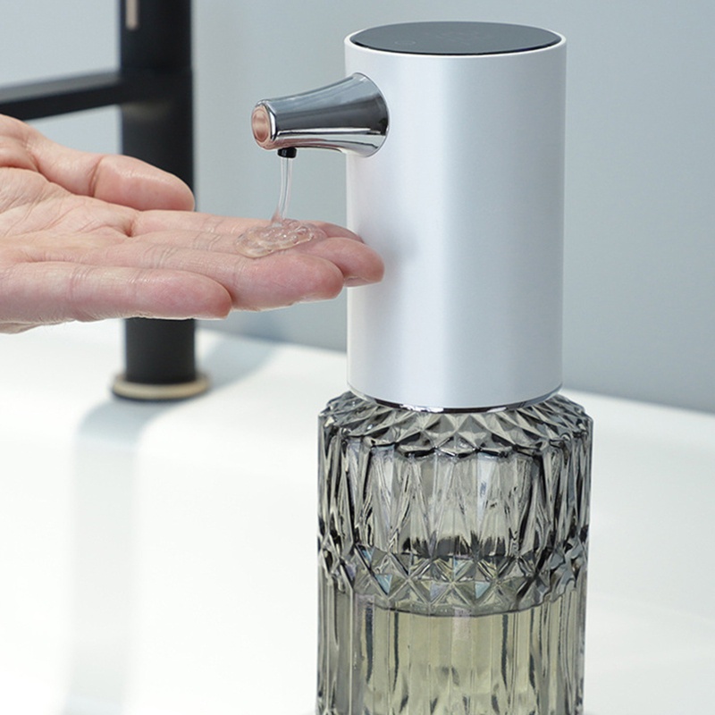 Hộp Đựng Xà Phòng Lỏng Tự Động Không Cần Chạm Có Thể Sạc Lại Bằng Cổng USB Cho Máy Tạo Bọt Thông Minh Hầu