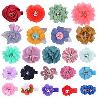 1 Kẹp Tóc Hình Hoa handmade Cho Bé Gái
