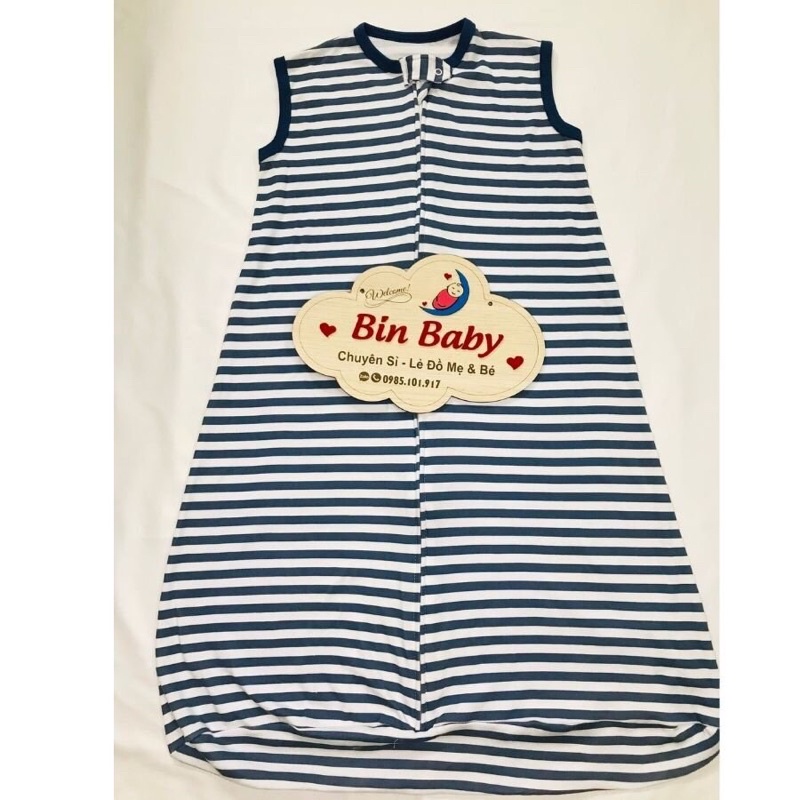 Túi ngủ mùa hè cho bé - Túi ngủ cotton một lớp