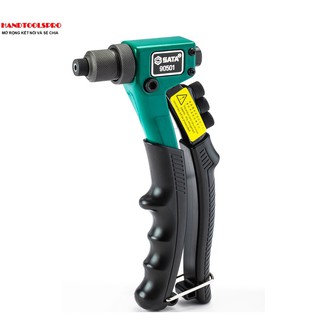 Kềm bấm riveter trợ lực 8in/200mm Sata 90501
