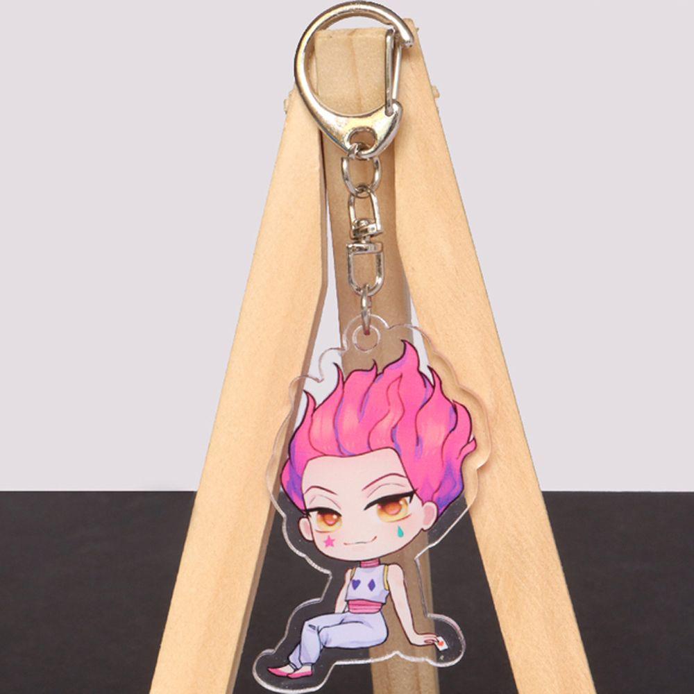 Móc Khóa Hai Mặt Bằng Acrylic Hình Nhân Vật Anime Dễ Thương