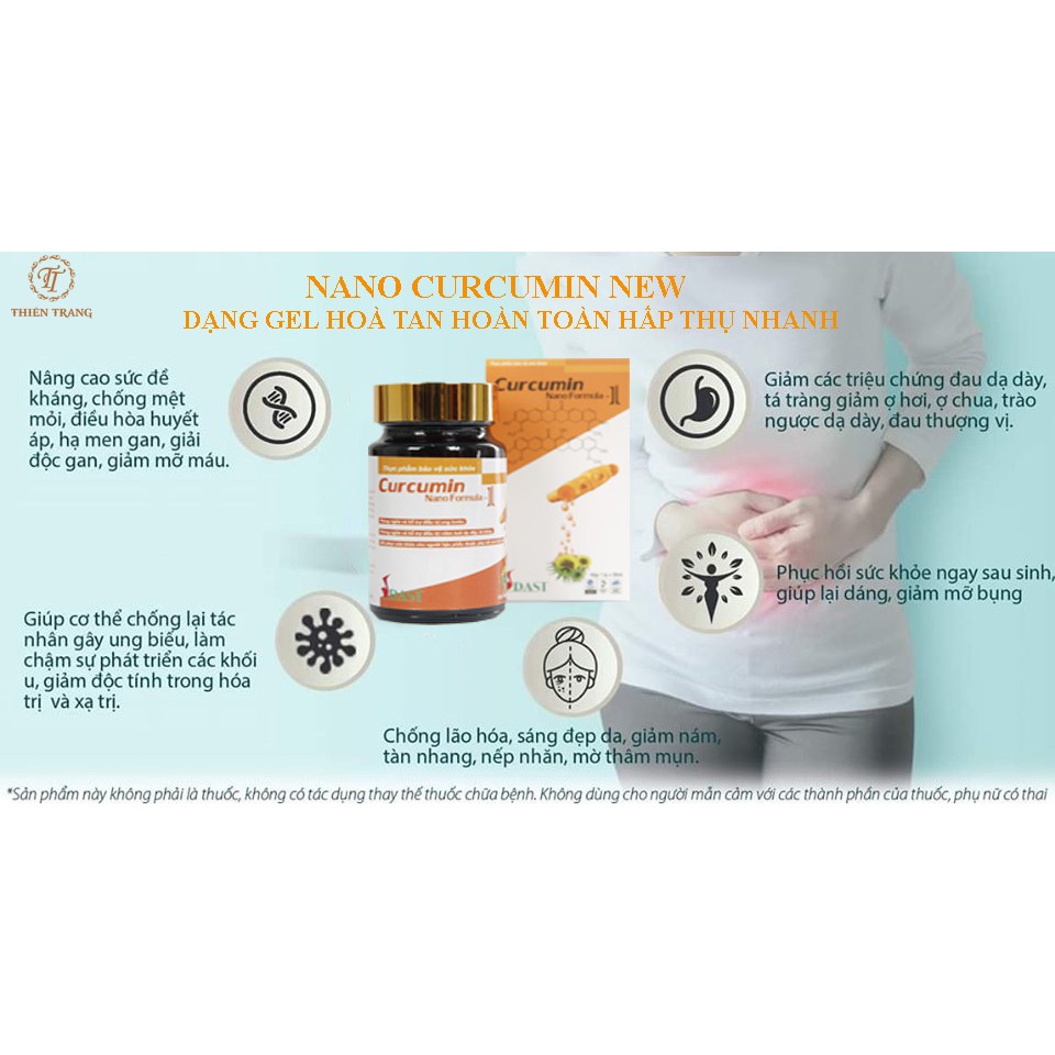 Nghệ Nano Curcumin Formula-1 Dạng Gel [Viện Hàn Lâm]