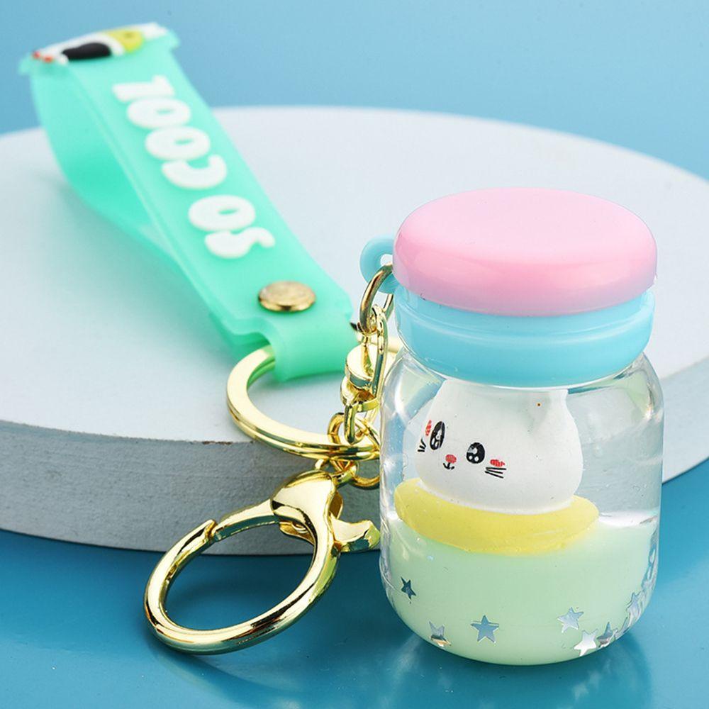 Móc Khóa Hình Chai Nước Dễ Thương