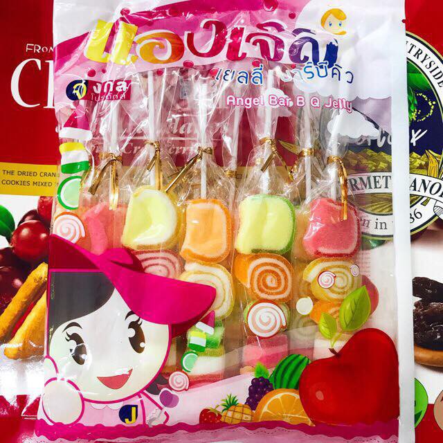 KẸO DẺO JELLY JONGKOL THÁI LAN 300G/ KẸO XIÊN QUE