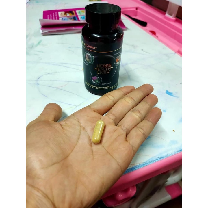 Herbs Healthy Liver Cửa Sổ Vàng Official – Hỗ Trợ Tăng Cường Chức Năng Gan 60 viên/ hộp