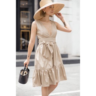 AMBER - Đầm cổ tim Elys