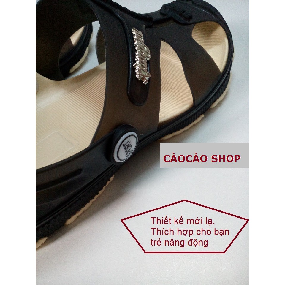 GIÀY NHỰA NAM CÁ TÍNH