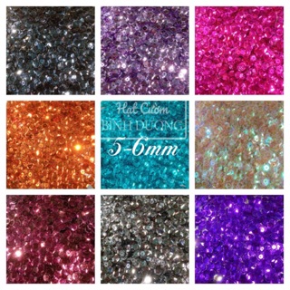 Kim sa thiếc 6mm các màu giá rẻ gói 100gr 29k