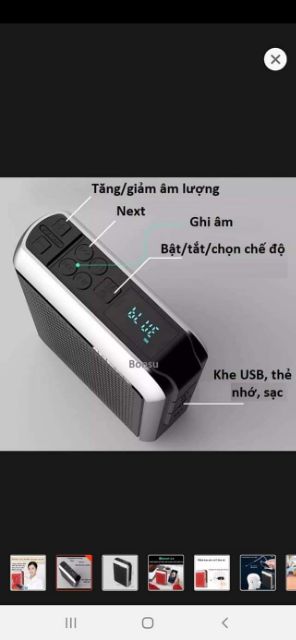 Máy trợ giảng Aporo T18 2.4G Bluetooth 5.0 tặng mic có dây chính hãng