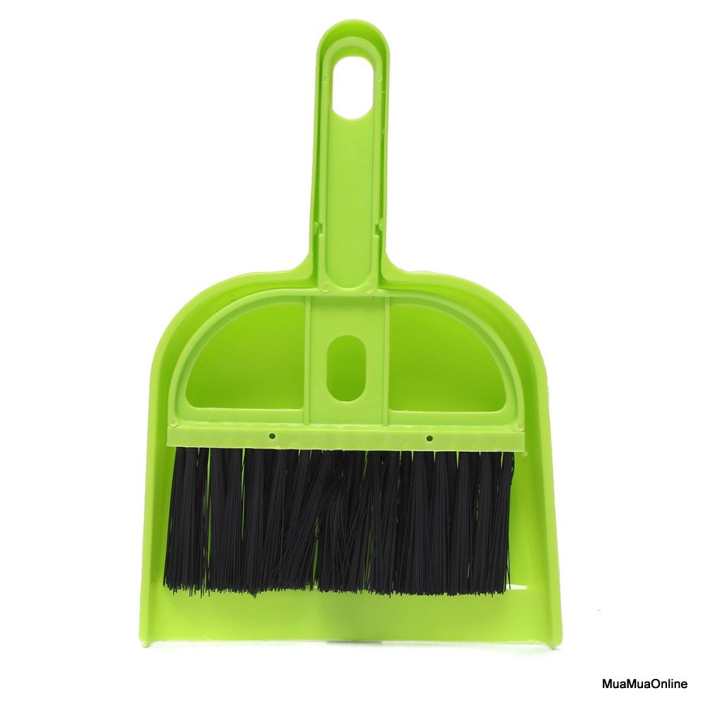 Combo Chổi Quét Và Ki Hốt Rác Mini Dustpan Set Cao Cấp