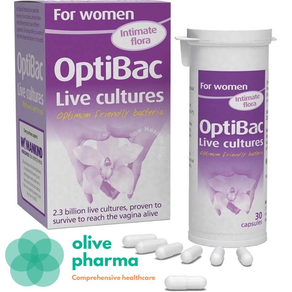 Men vi sinh Optibac tím (Optibac For Women) chuẩn nội địa UK