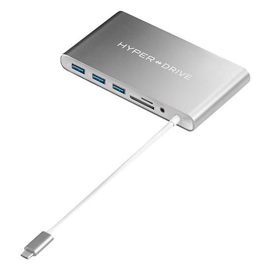 Cổng Chuyển MacBook Pro Hyperdrive Ultimate 11-in-1 USB-C Hub GN30 [Chính Hãng] Bảo Hành 24 Tháng