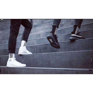 Tất Off-White Diagonal Stripe Socks