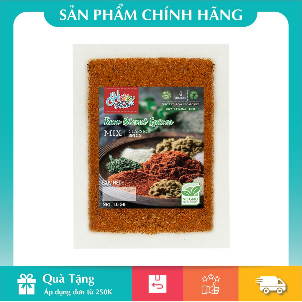 [HÀNG CHÍNH HÃNG] Bột Gia Vị Taco – Taco Blend Spices Powder