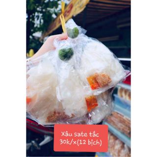 Bánh tráng sate tắc xâu 12 bịch