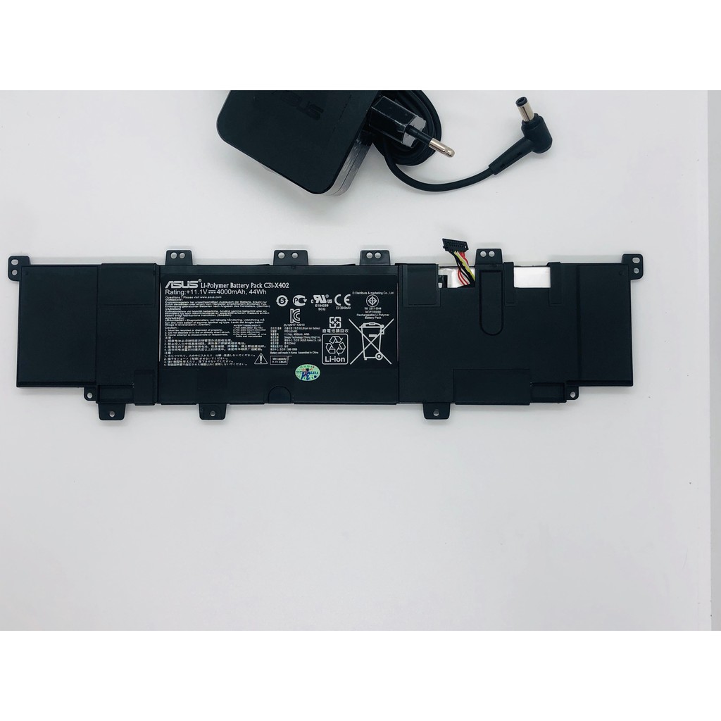 Pin Laptop Asus VivoBook S300C S300CA S400 S400CA S400E X402 X402CA Series –Mã Pin C31-X402 Hàng FullBox