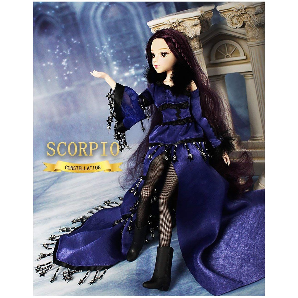 Búp Bê Khớp Cầu 12 Cung Hoàng Đạo ICY Fortune Days Mystery Magic Girl 12 Constellation Series Doll