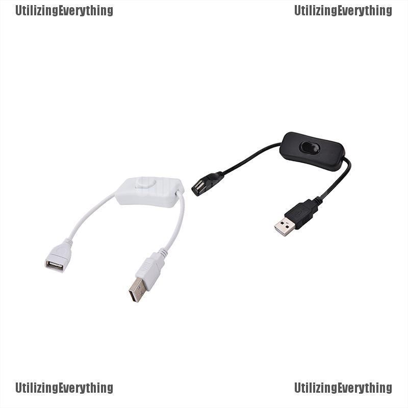 Dây cáp USB kèm công tắc điều khiển nguồn cho Raspberry Pi Arduino USB