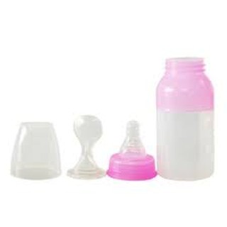 Bình sữa silicon  2 chức năng baby love 110 ml