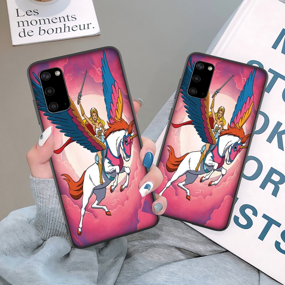 Samsung A8 Plus 2018 S20 Fe J2 J5 J7 Core J730 Pro Prime TPU Soft Silicone Case Casing Cover PZ44 Cartoons Anime She-Ra Princess of Power