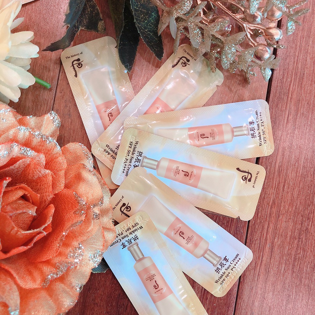 💥 TIỆN LỢI 💥 Gói kem chống nắng whoo wrinkle sun cream | BigBuy360 - bigbuy360.vn