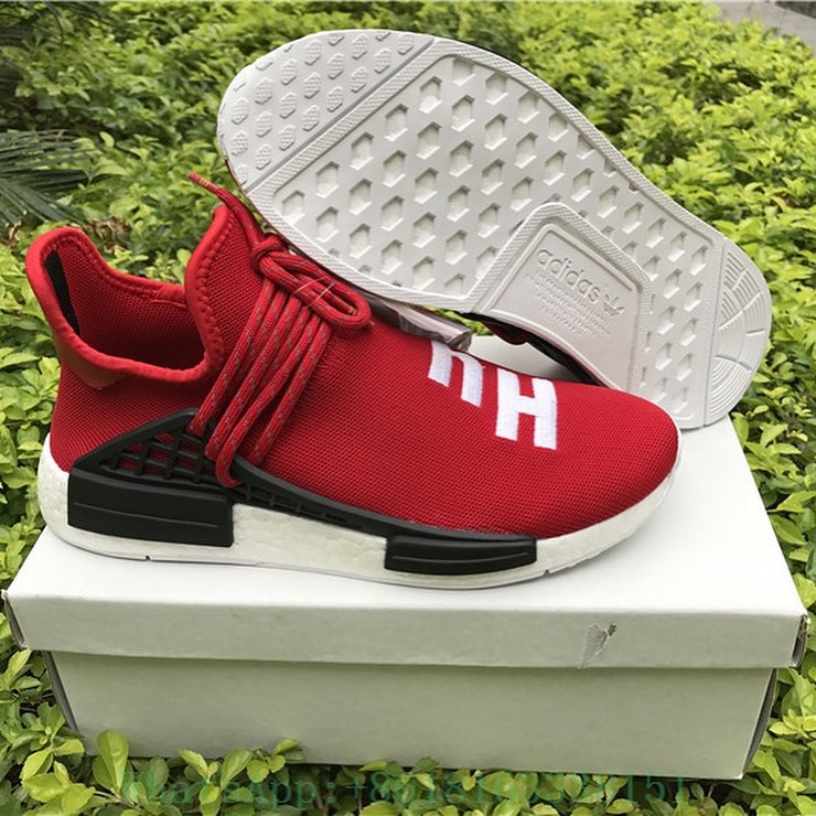 (FULLBOX) Giày thể thao ADIDAS NMD HUMAN RACE RED BLACK Đỏ đen