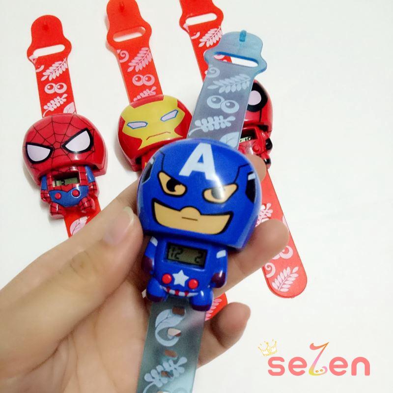 Đồng hồ nhựa hình siêu anh hùng xinh xắn dành cho các bé | BigBuy360 - bigbuy360.vn