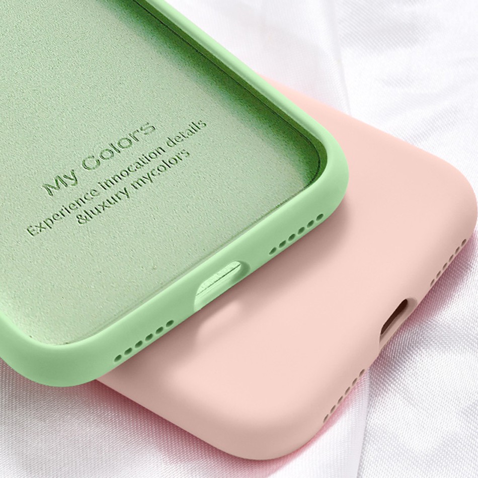 Ốp điện thoại silicone chống sốc màu trơn cho điện thoại Oppo A5 A9 2020 Realme 3 5 Pro X XT | BigBuy360 - bigbuy360.vn