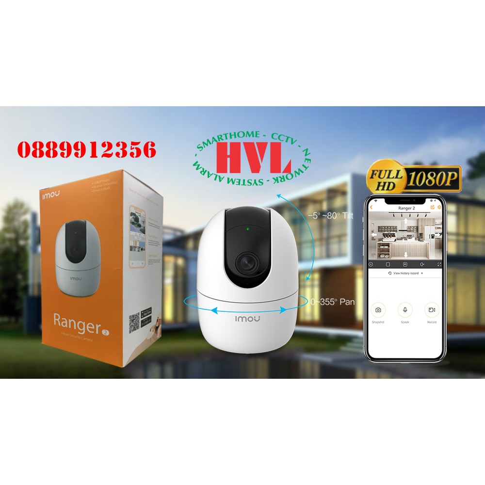 Combo Camera IP Wifi 2M IMOU A22EP C22EP Hàng Chính Hãng