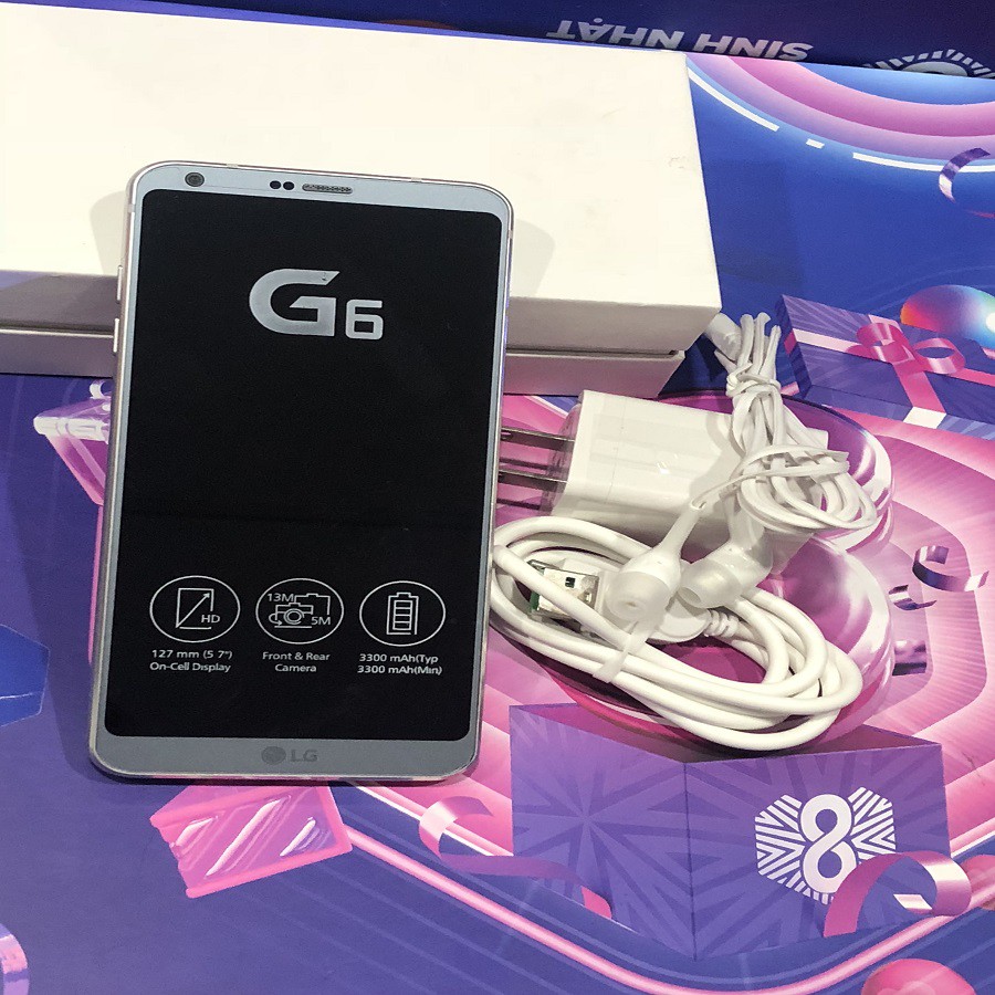 Freeship Điện Thoại LG G6 Hàn Ram 4Gb/64Gb Chính Hãng Mới Đẹp