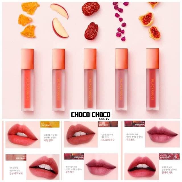 [Auth - Ver3] Son kem lì Black Rouge Airfit Velvet Tint Dry Fruit | BigBuy360 - bigbuy360.vn