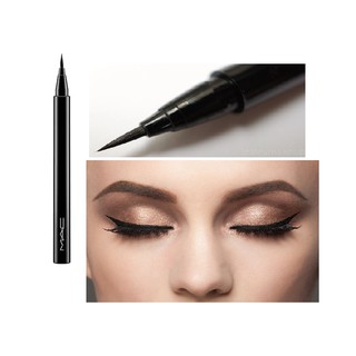 Bút kẻ mắt nước MAC Brushstroke Liner màu Brushblack đen tuyền