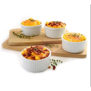 Khuôn sứ Pudding Ceramic, khuôn Ramenkin nhiều cỡ