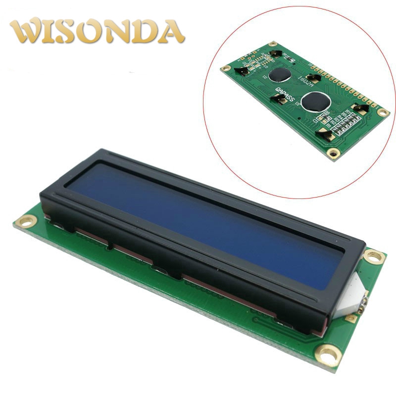 LCD (Màn hình xanh) LCD 5V có đèn nền của mô-đun màn hình LCD 1602 16x2 LC...